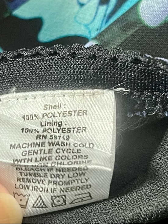 Notations Multicolor Butterfly A-Line Skirt Size 3X NWT New - Picture 4 of 4